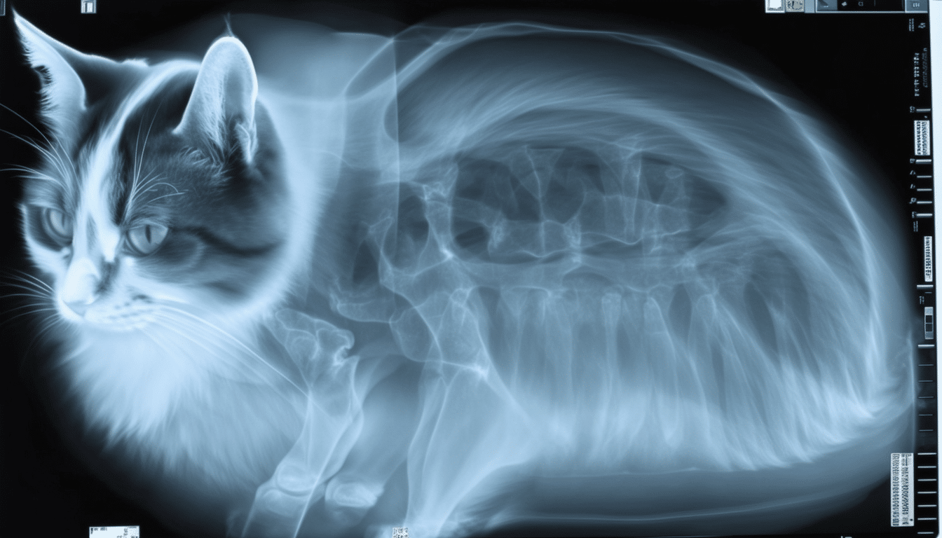découvrez la déconcertante radiographie d'un chat qui a choqué ce vétérinaire : les propriétaires doivent être avertis !